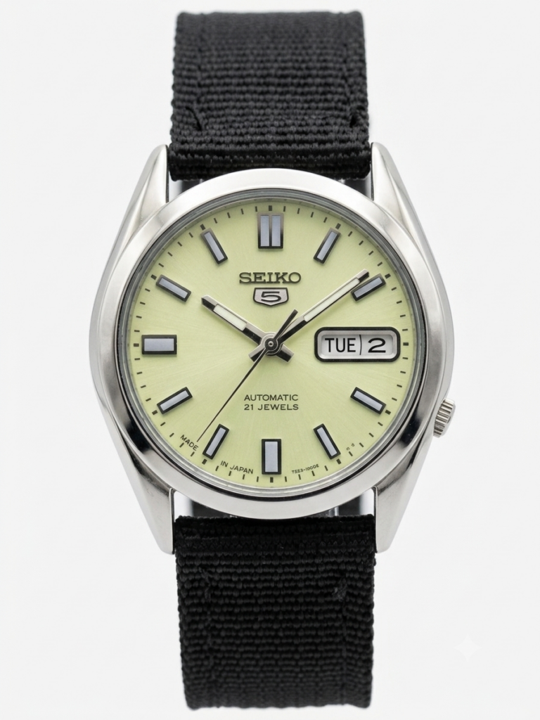 Seiko 5 night glowing