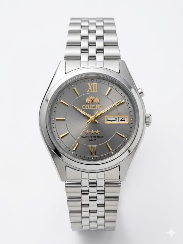 Orient with after market casio chain